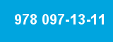 978 097-13-11